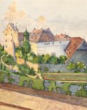 Ansicht einer Burg (Richard Mählert, 1913)