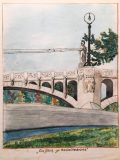 Maximiliansbrücke in München (Boris Siemienkewitsch, 1945)