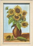 Sonnenblumenstrauß in Vase (Boris Siemienkewitsch, 1965)