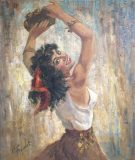 Tanzende Zigeunerin (V. Foquet)