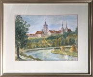 Ansicht von Bad Wimpfen (Gertrud Rückert, 1982)