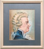 Porträt von Wolfgang Amadeus Mozart (Boris Siemienkewitsch, 1952)