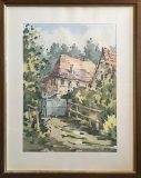 Alte Mühle in Biberach (Alfred Straub, 1982)