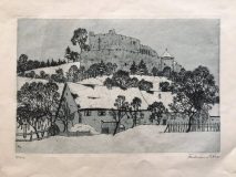 Burgruine (Ferdinand Dörr)