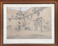 Alte Abtei im Kloster Schöntal (Fritz Wucherer, 1907)